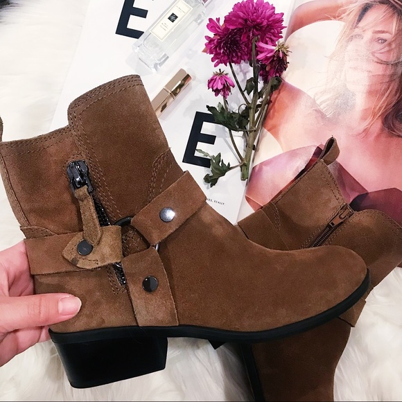Marc Fisher Dalary Buckle Zip Boot Suede NEW✨ - Picture 4 of 8